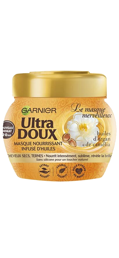 9101 GAR DIGITAL HUILE ARGAN MERVEILLEUX 320ML MASQUE 410x888px